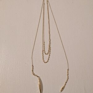 Gorjana Layered Lariat Necklace